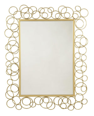 Dhaval Accent Mirror-Jennifer Furniture