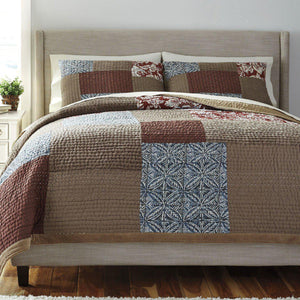 Patchwork Quilt Set-Jennifer Furniture