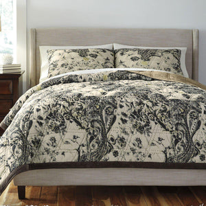 Floral Quilt Set-Jennifer Furniture