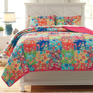 Belle Chase Quilt Set-Jennifer Furniture