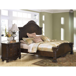 North Shore Panel Bed-Jennifer Furniture